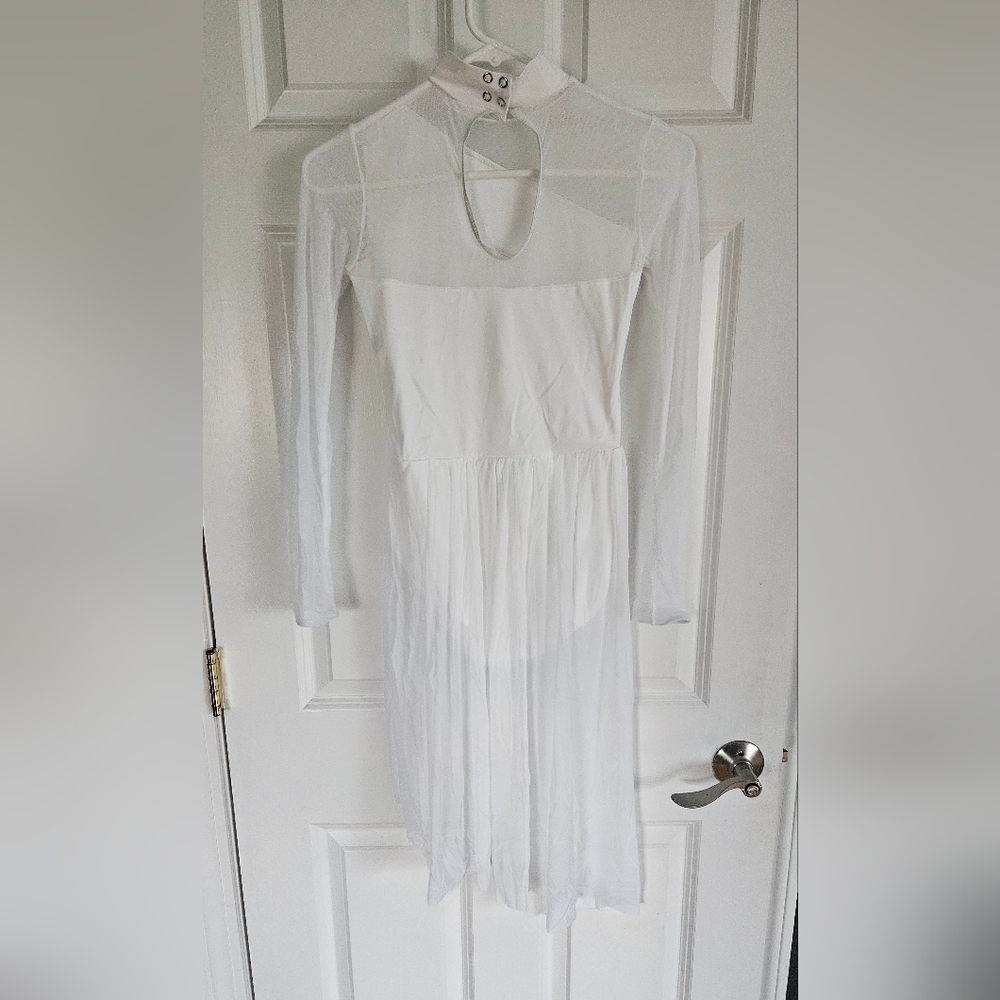 Weissmans 12994 "Bruises" White Dance Costume - Picture 3 of 3